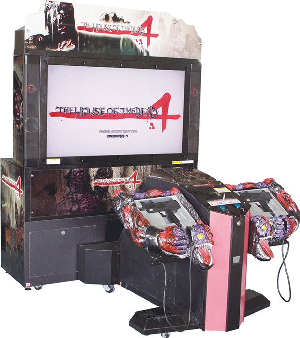 電玩，鬼屋4代，55寸寬瑩幕,二手模擬槍機(jī)，優(yōu)惠價(jià)廠家直銷